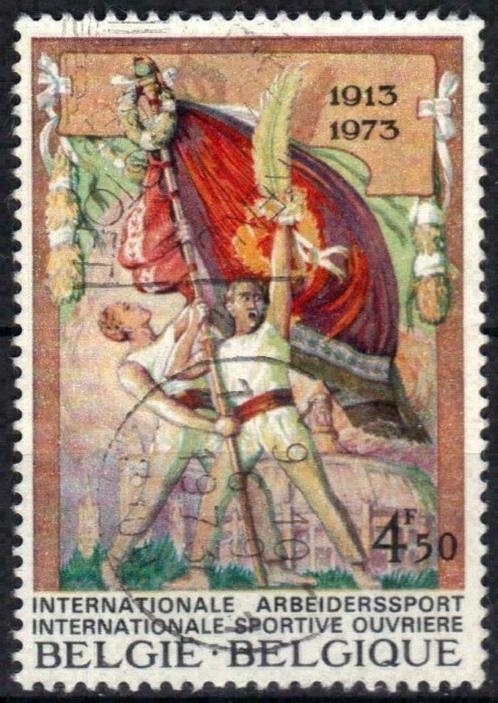 Belgie 1973 - Yvert 1666/OBP 1674 - Arbeiderssport (ST), Postzegels en Munten, Postzegels | Europa | België, Gestempeld, Sport