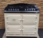Luxe Fornuis Aga six four 6/4  98/100 cm Crème zwart 4 ovens, 60 cm of meer, Ophalen of Verzenden, Zo goed als nieuw, Energieklasse A of zuiniger