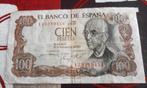 billet de banque Espagne - 100 pesetas, Enlèvement ou Envoi, Autres pays, Billets en vrac