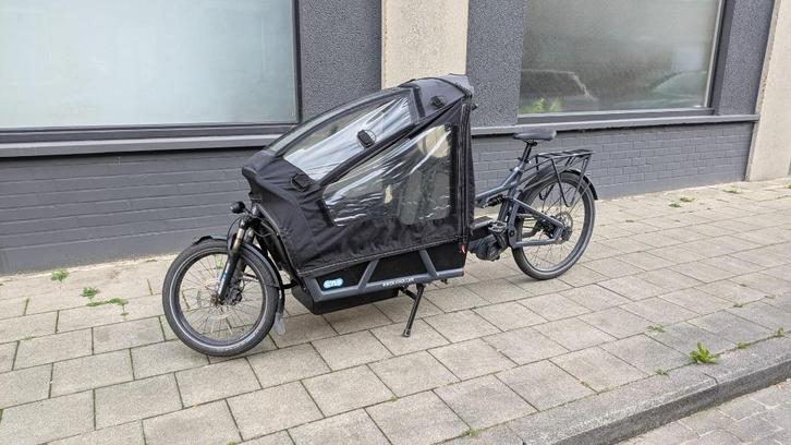 Riese&Muller Bakfiets Load75, Fietsen en Brommers, Fietsen | Bakfietsen, Gebruikt, Overige merken, 3 kinderen, Elektrisch, Huif