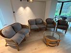 Salon en rotin ensemble de 5 meubles, Huis en Inrichting, Ophalen, Gebruikt, Riet of Rotan, Salon rotin