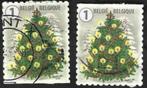2 Postzegels Onder de kerstboom België 2017, Postzegels en Munten, Postzegels | Europa | België, Kerst, Frankeerzegel, Ophalen of Verzenden