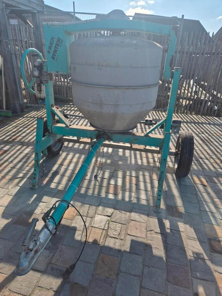 Betonmolen Imer syntesi s350, Bricolage & Construction, Bétonnières, Enlèvement