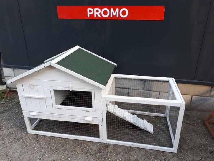 nieuw konijnenhok bunny2 XL met ruime ren en binnenhok, Dieren en Toebehoren, Knaagdieren en Konijnen | Hokken en Kooien, Nieuw