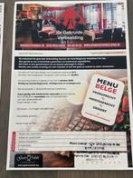 2 bonnen restaurant de gekruide verbeelding Meulebeke