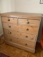 Grenen dressoir, Huis en Inrichting, Kasten | Ladekasten, Ophalen, Gebruikt, 100 tot 150 cm, 5 laden of meer