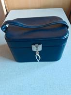 Beautycase Blauw, Blauw, Met spiegeltje(s), Ophalen of Verzenden, Zo goed als nieuw
