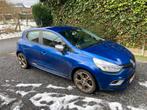 Renault Clio 1.2 tce GT line, Auto's, 4 cilinders, Blauw, Leder en Stof, Handgeschakeld