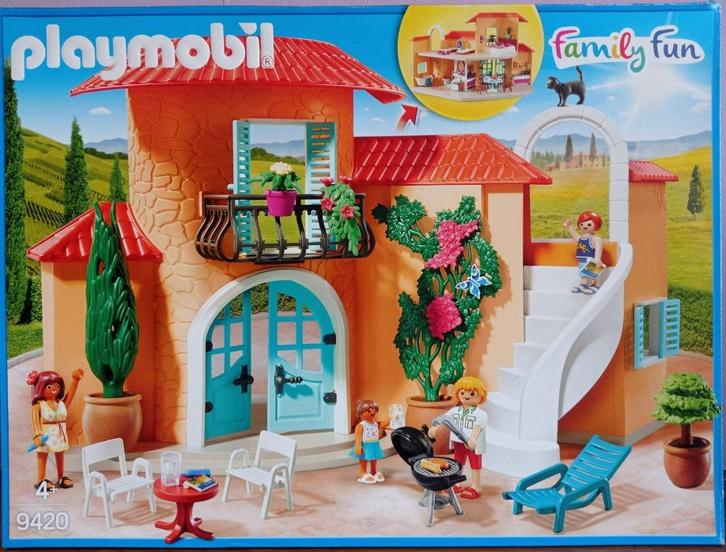 Playmobil Family Fun Vakantievilla 9420, Kinderen en Baby's, Speelgoed | Playmobil, Zo goed als nieuw, Complete set, Ophalen