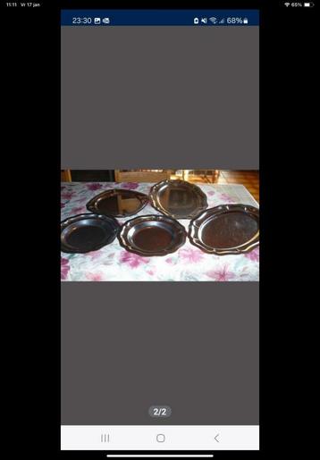 5 Inox schotels, Enlèvement, Comme neuf