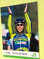 wielerkaart 2013 team vacansoleil thomas de gendt  signe, Envoi, Comme neuf