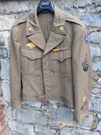Veste "Ike" US ww2 T/4 Patton 3rd Army 1944, Collections, Enlèvement ou Envoi, Armée de terre, Vêtements ou Chaussures