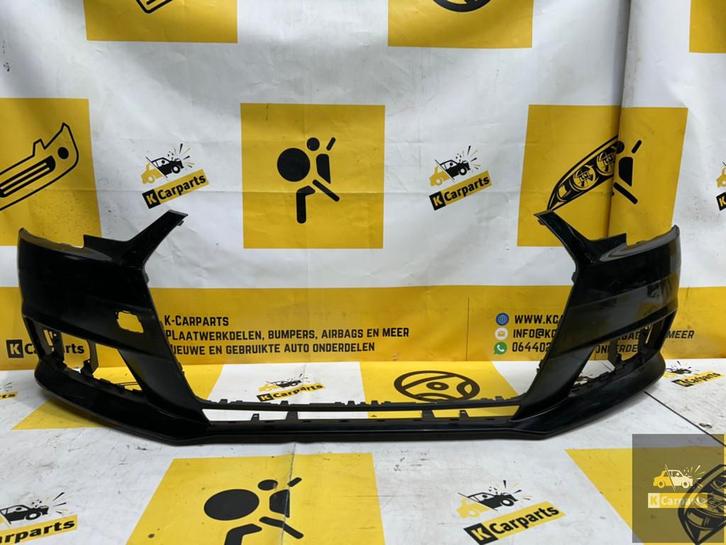 Voorbumper origineel Audi A4 B9 S Line bumper 8w0807437, Auto-onderdelen, Carrosserie, Bumper, Audi, Voor, Gebruikt