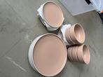 volledig zalmroze servies 18 delen, Huis en Inrichting, Keuken | Servies, Ophalen, Nieuw, Effen, Aardewerk