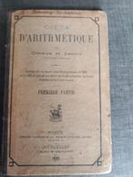 Cours d’arithmétique par Cobaux et Lenoir – 1887, Enlèvement ou Envoi