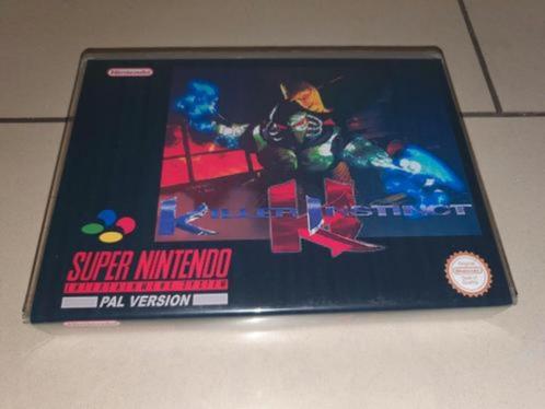 Killer Instinct SNES Game Case, Games en Spelcomputers, Games | Nintendo Super NES, Zo goed als nieuw, Verzenden
