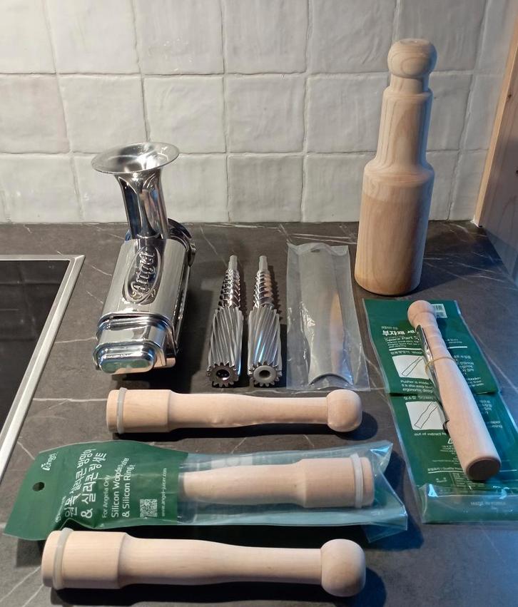 Angel onderdelen en accessoires - zie omschrijving, Diversen, Levensmiddelen, Ophalen