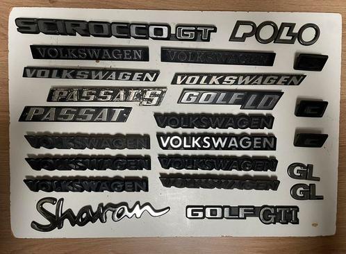 Volkswagen VW logo’s en emblemen diverse metaal en kunststof, Verzamelen, Automerken, Motoren en Formule 1, Ophalen of Verzenden