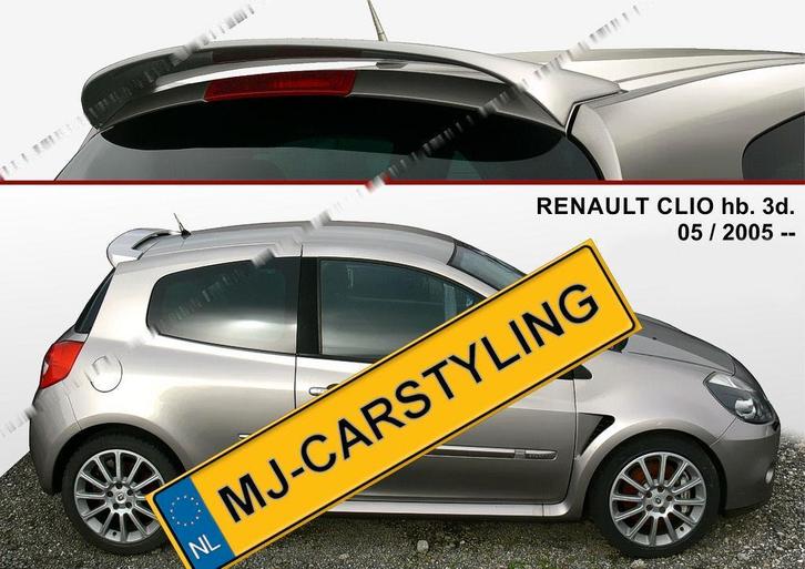 Renault Clio 3 - Dakspoiler, Auto diversen, Tuning en Styling, Ophalen of Verzenden