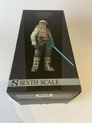 Sideshow Star Wars Commander Luke Skywalker Hoth 1/6 figure beschikbaar voor biedingen