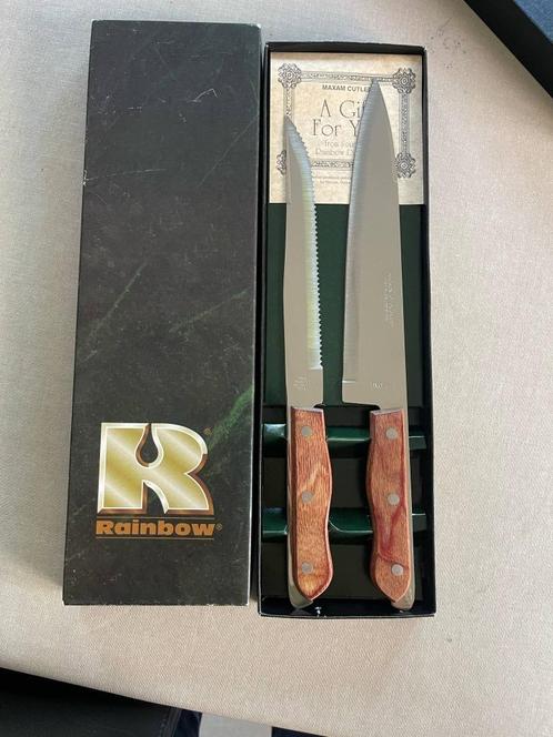 Maxam Cutlery Messenset., Huis en Inrichting, Keuken | Bestek, Nieuw, Bestekset, Inox of Chroom, Ophalen