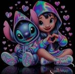 diamond painting:lilo&stich-hartje,50x50 cm,vierkante,full, Ophalen of Verzenden, Nieuw, Materiaal