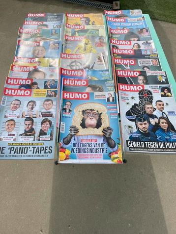 23 Humo magazines 2021 in nieuwe staat
