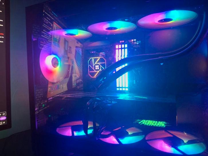 Aorus RX 9070XT Elite 16 GB, Computers en Software, Overige Computers en Software, Zo goed als nieuw, Ophalen of Verzenden