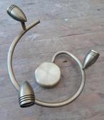 Plafonnier couleur bronze, Ophalen of Verzenden, Gebruikt, Metaal