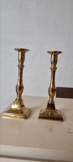 koperen kandelaar, Antiek en Kunst, Ophalen of Verzenden