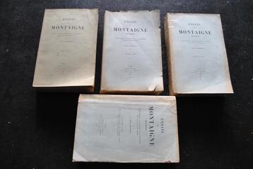 Essais de Montaigne Self-édition Traduction Général Michaud beschikbaar voor biedingen