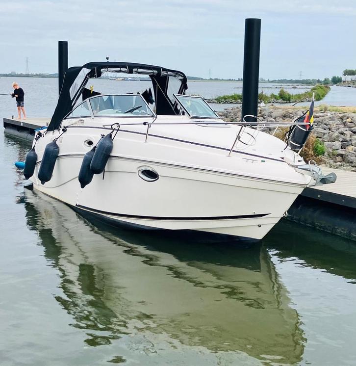 Sportcruiser Rinker 250 - Mercruiser V8 29995 !, Watersport en Boten, Motorboten en Motorjachten, Gebruikt, Polyester, 6 tot 9 meter