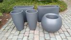grote bloembakken Elho, kunststof, buiten, zie omschrijving, Tuin en Terras, Bloembakken en Plantenbakken, Ophalen, Kunststof