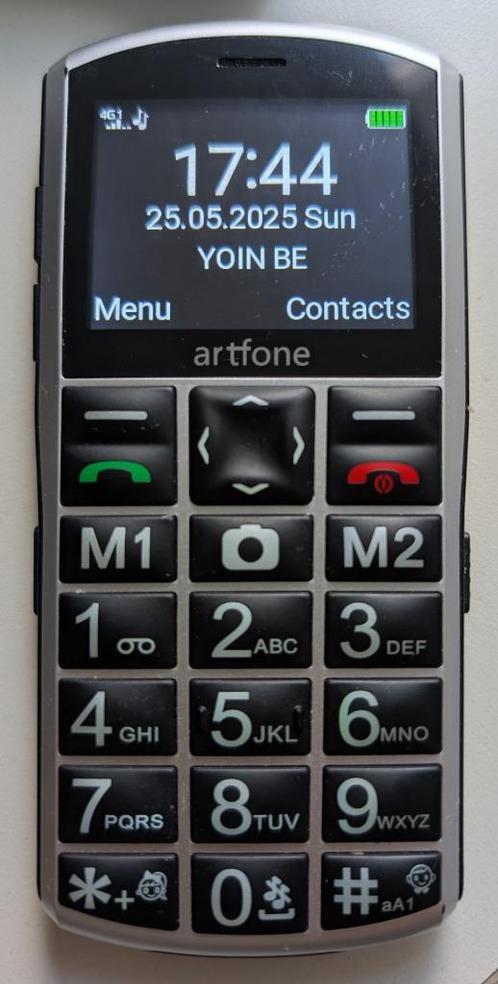 Senioren Mobiele Telefoon - Artfone A400 - 4G - USB-C + SOS!, Telecommunicatie, Mobiele telefoons | Overige merken, Zo goed als nieuw
