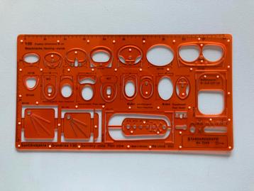 Stan­dardgraph Sjabloon Sanitair – Type 7845, als nieuw beschikbaar voor biedingen