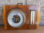 Barometer thermometer weerstation vintage, Gebruikt, Ophalen of Verzenden, Barometer