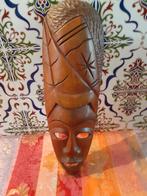 Afrikaanse antiek masker, Antiek en Kunst, Kunst | Beelden en Houtsnijwerken, Ophalen of Verzenden
