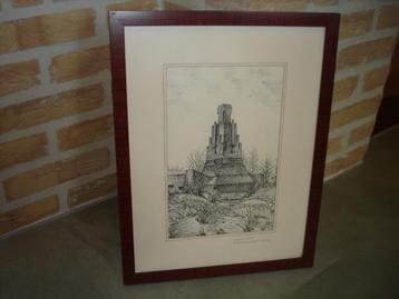 Dessin à la plume Walem (fort), Enlèvement ou Envoi