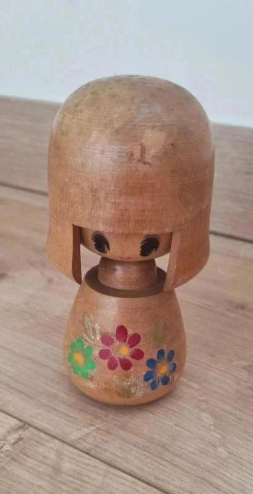 Leuke Kokeshi van Tomio Ishida, Antiek en Kunst, Kunst | Beelden en Houtsnijwerken, Verzenden