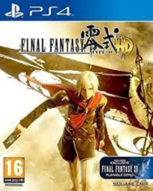 PS4-game Final Fantasy: Type-0 HD., Games en Spelcomputers, Games | Sony PlayStation 4, Zo goed als nieuw, Role Playing Game (Rpg)