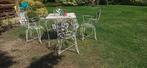 Très jolie table de jardin et ses 4 chaises, Ophalen
