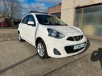 Nissan Micra 1.2 Benzine 2015 1 Jaar Wettelijke Garantie, Autos, Nissan, Euro 5, Achat, Boîte manuelle, Noir