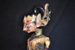 Polychrome houten pop van Bali, Ophalen of Verzenden