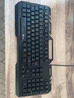 WISFOX CE0142 RGB TOETSENBORD, Gebruikt, Azerty, Ophalen of Verzenden, Bedraad