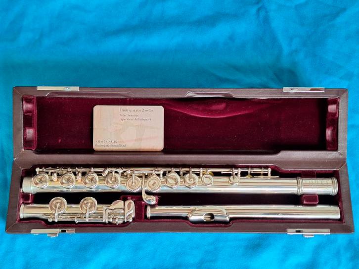 Muramatsu AD dwarsfluit, Muziek en Instrumenten, Blaasinstrumenten | Dwarsfluiten en Piccolo's, Dwarsfluit, Ophalen of Verzenden