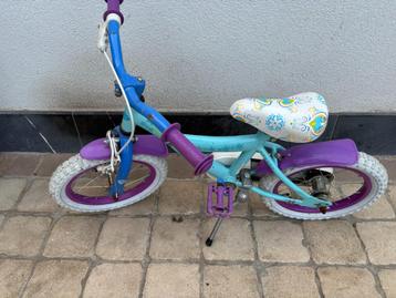 Meisjesfiets FROZEN - 3/5jaar - 14 inch beschikbaar voor biedingen