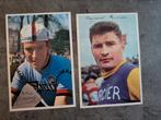 WIELRENNERS 2X  RAYMOND POULIDOR  EN FELICE GIMONDI, Verzenden