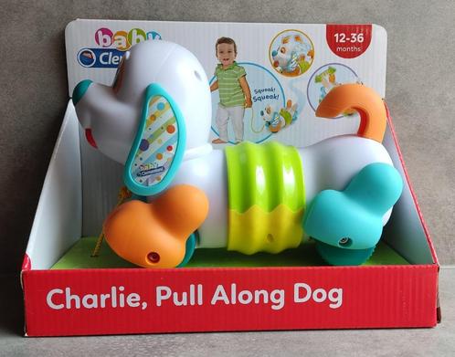 trekhond charlie baby clementoni 12-36 maanden, Kinderen en Baby's, Speelgoed | Babyspeelgoed, Nieuw, Met geluid, Ophalen of Verzenden