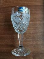 Druppelglas, likeurglas, borrelglas Bohemia Crystal, Czech R, Antiek en Kunst, Ophalen of Verzenden
