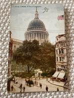 Postkaart St Pauls Cathedral, Engeland, Affranchie, Europe autre, Enlèvement ou Envoi, Avant 1920